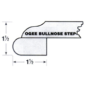 Ogee Bullnose Step Edge