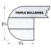 Triple Bullnose Edge